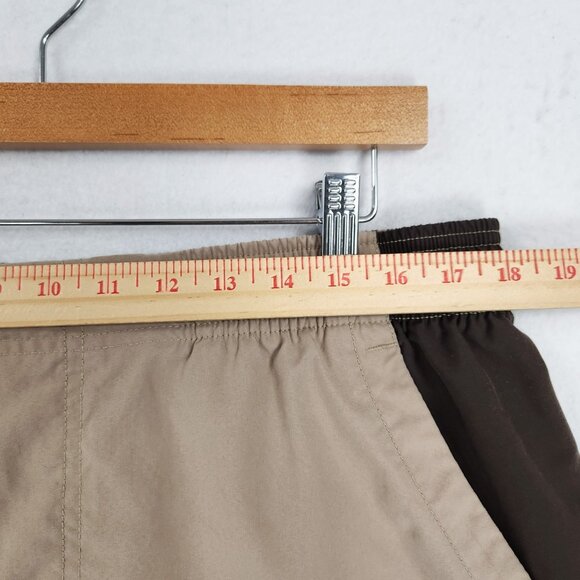 Nike Swim Trunks Mens XXL Tan Black Cargo Hybrid Shorts Utility Board Casual - Picture 5 of 16